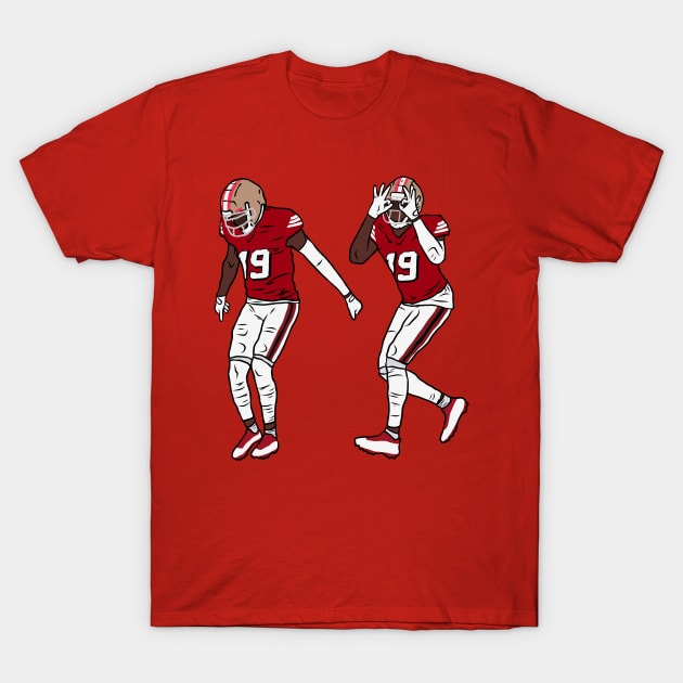 Deebo Samuel Griddy T-Shirt by rattraptees
